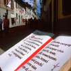 Per le strade di Scarperia durante la giornata rinascimentale