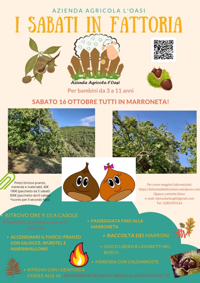 16 ottobre tutti in fattoria OASI