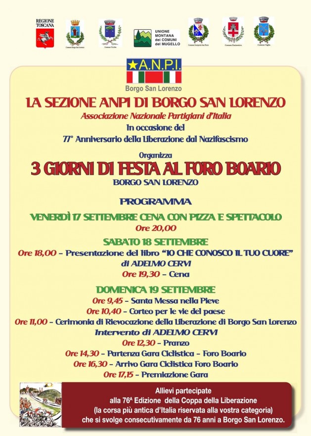 festa della liberazione al Foro Boario