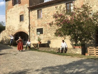 Il mulino all'esterno