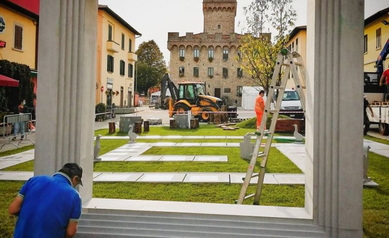 Dal Bosco e dalla Pietra 2020 in allestimento