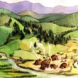 Villaggio Bilancino 30mila anni fa