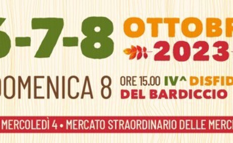 fiera di ottobre dicomano