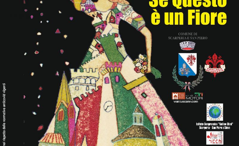 Locandina Infiorata 2022 - Scarperia