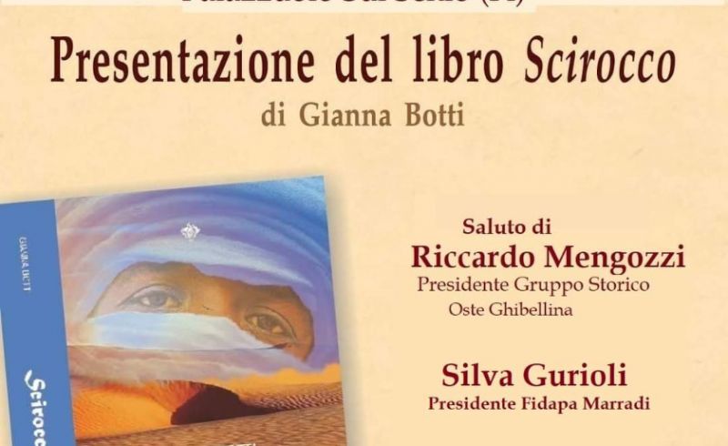 Locandina presentazione libro Scirocco