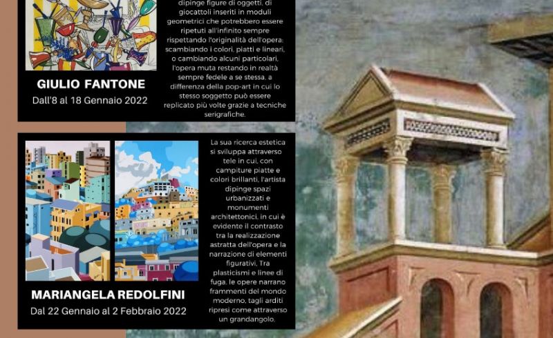 Locandina GIOTTO E LA GEOMETRIA