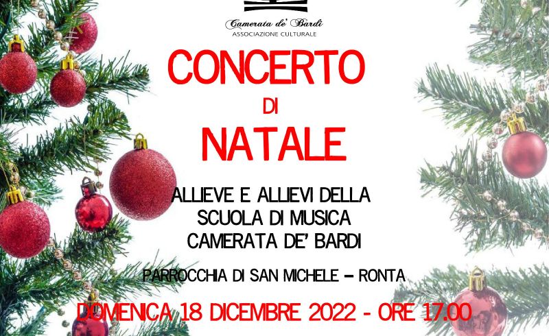 Camerata de' Bardi_Concerto di Natale_Locandina_18.12.2022