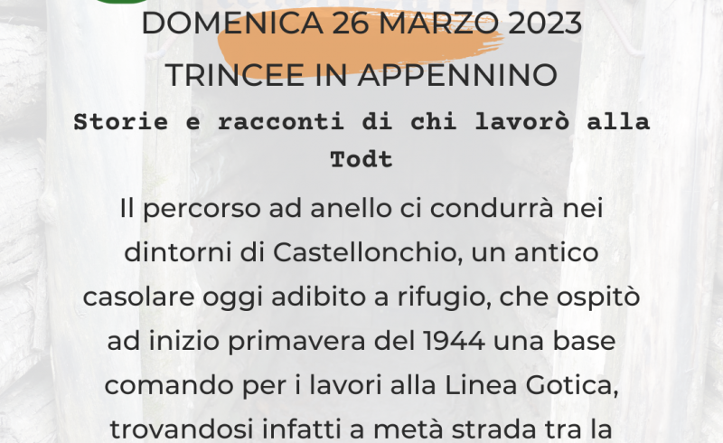 Escursione 26 Marzo 2023