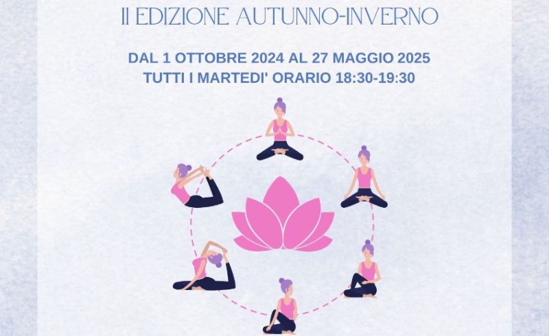 Yoga a Corte - II ED. AUTUNNO-INVERNO