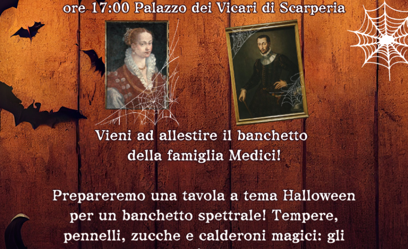 locandina Halloween al castello 2023
