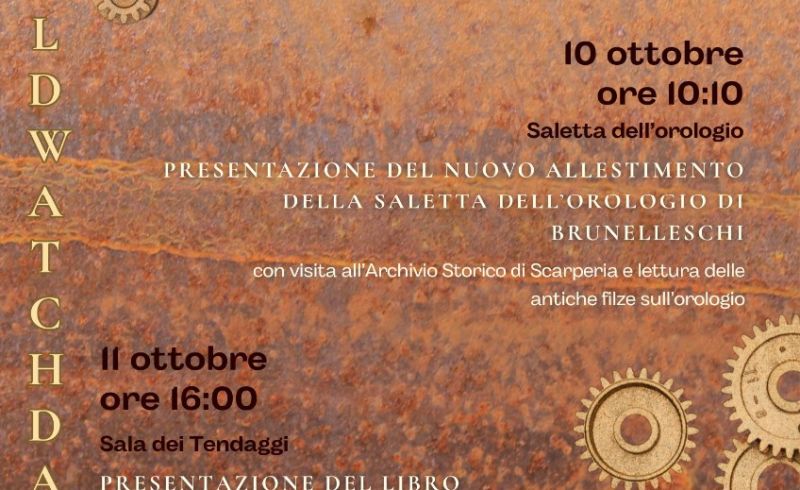 Manifesto L'arte del tempo - World watch day Palazzo dei Vicari