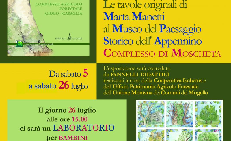 from 5th till 27th/07 - EXHIBITION ILLUSTRATED TREES