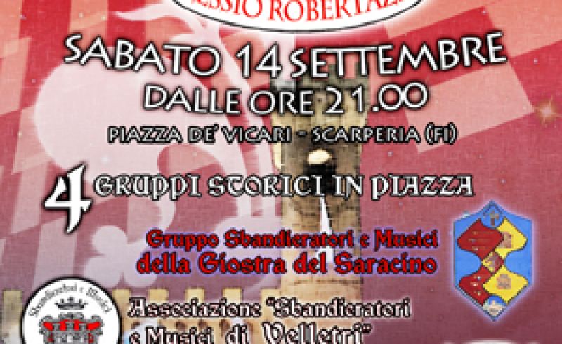 14 th/09 - 5° TROPHY ALESSIO ROBERTAZZI -FLAGWAVERS AND MUSICIANS