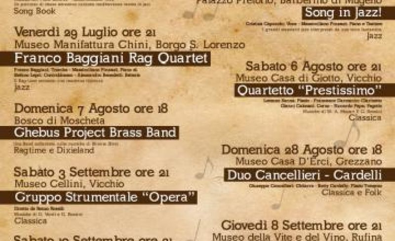 4th/07 - MUSEUM & MUSIC at Casa di Giotto