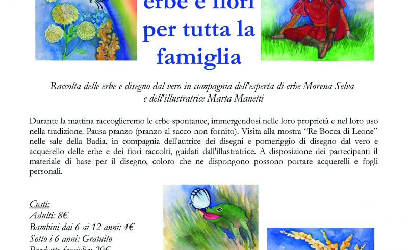 7/07 - BRUSHES, HERBS AND FLOWERS FOR ALL THE FAMILY 